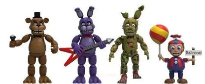 Epoxidharz Lampe mit Funko Five Nights at Freddy's Figuren – RGB LED Nachtlicht, Gaming Lampe, Geschenkidee für Horror-Fans
