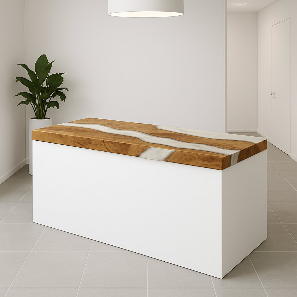 Epoxidharz-Arbeitsplatte oder Bartheke – Maßanfertigung nach Wunsch